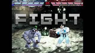 MUGEN Fight - Bad Mr. Frosty vs. Snowman