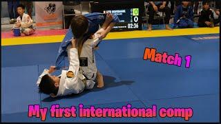 Kids BJJ - BJJ Roots - Singapore Open - March 2023 - Match 1