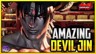 T8 v1.12 ▰ This Devil Jin Is Amazing Ft. BlueberryMango !!【Tekken 8 High Level Gameplay】