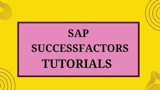 SAP Successfactors Training | SAP Successfactors course | SAP Successfactors Online Training