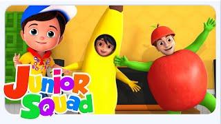 Junior Squad Fruits Chanson + Plus Apprentissage Vidéos et Comptines en Français