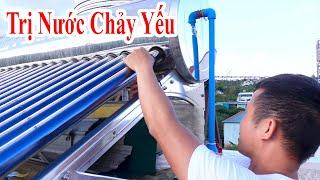 cách thông tắc đường ống nước bị ém khí, cách sửa bình năng lượng chảy nước yếu