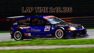 Honda EG 2:18.106 Sepang new lap record