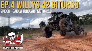 CONHECENDO OS JIPES DO CUPIM DE FERRO 4x4 EP.4 WILLYS 42 BITURBO