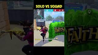 MP40 IS BESTSOLO VS SQUAD | GARENA FREE FIRE #shorts #youtubeshorts