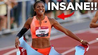 Gabby Thomas SHOCKS The World By Doing THIS!!