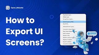 How to export UI Screens | GraphicRiver | Opus LabWorks Guide