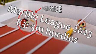 KNEE-JERK REACTIONS to Marble League 2023 E3: 5m hurdles!