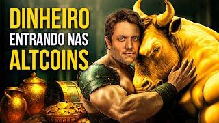 A HORA DO ETHEREUM E ALTCOINS BRILHAREM, A LIQUIDEZ VOLTOU!