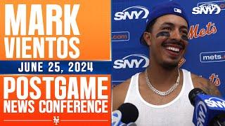 Mark Vientos on his two home run night vs. Gerrit Cole as Mets top Yankees | SNY