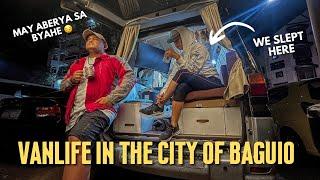 VAN LIFE IN THE CITY OF BAGUIO l STEALTH CAMPING l VAN LIFE EP.