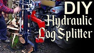 Building a 10 Ton Hydraulic Log Splitter | Advanced Design Features