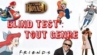 Blind test tout genre ( dessin animé, jeu vidéo, manga, film, chanson, émission, Disney, série)