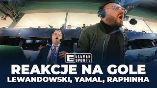 REAKCJE ŚWIĘCICKIEGO I CHABINIAKA NA GOLE LEWANDOWSKIEGO, YAMALA I RAPHINHI | EL CLASICO 26/10/24