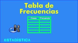 Cómo hacer una tabla de frecuencias