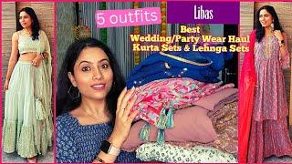 Libas Haul | Lehnga Sets,Kurta Sets,Dress | Best Wedding/Party Wear Collection | Tryon Haul