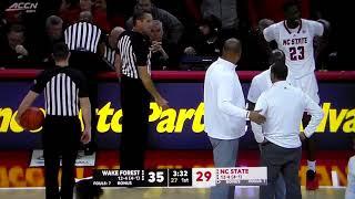 North Carolina State coach Kevin Keatts ejected after 2 technical fouls vs. Wake Forest