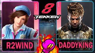 Tekken 8R2Wind (ASUKA) VS Daddyking (EDDY)4K 60ᶠᵖˢ  #tekken8