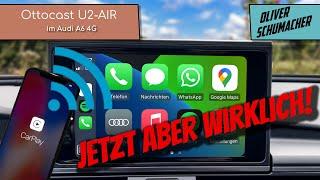 Wireless CarPlay mit Ottocast U2-Air im Audi A6 4G / A7 4G / Test & Meinung / Android Auto