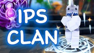 I Joined IPS Clan In Roblox Bedwars
