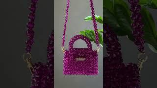 KNITKOS BAG MODEL KISS #shortvideo #shorts #bag #beads #craft #recommended #crystal #short