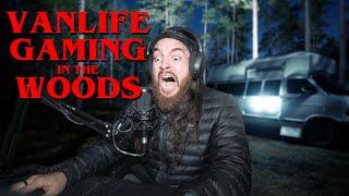 VANLIFE Gaming In The Woods - (Slender: The Arrival)