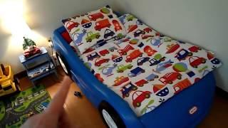 Toddler Boy Room | Storing Toys | Toddler Room Decor Ideas