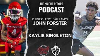 John Forster and Kaylib Singleton commit + First RHoops Practice - #Rutgers Scarlet Knights Football