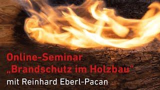 Online-Seminar Brandschutz im Holzbau