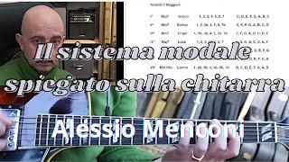 Il sistema modale sulla chitarra- Facciamo chiarezza  | Alessio Menconi