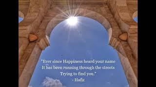 "Hafiz" ~  The Ambience of Love  ~ Sufi Mystics