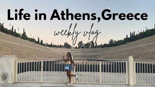 My first week living in Athens vlog | Life in Greece, Acropolis museum, bad mental health day