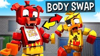 Foxy and Chica BODY SWAP?! - Fazbear and Friends SHORTS #1-9 Compilation