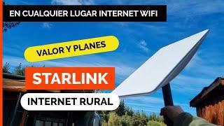 ANTENA STARLINK! (Valores y Planes)  Cuánto valen y Cuál elegir? | Internet Rural