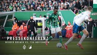 Werder Bremen - TSG Hoffenheim 1:3 I Pressekonferenz I SV Werder Bremen