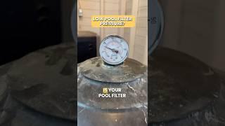 LOW Pool Filter PRESSURE? (Quick Fix) 