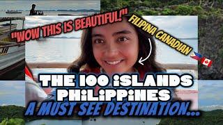 HALF FILIPINA visits the HUNDRED ISLANDS of the PHILIPPINES! - Vlog