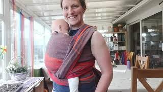 Woven wraps are as simple to use as any other baby carrier!