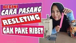 CARA MENJAHIT RESLETING UNTUK PEMULA