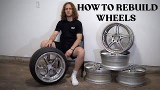 How to Rebuild 3pc Wheels SSR GT3P