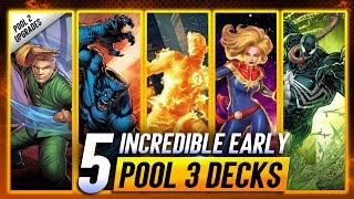 The 5 Best EARLY Pool 3 Decks to Upgrade From Pool 2 | Perfect Pool 3 Card Upgrades | Marvel Snap