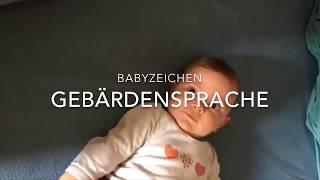 Babyzeichen/Gebärdensprache: „Busen/Milch“ und „Angst“ mit 7 Monaten & 15 Monaten