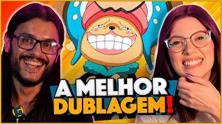 Ana REAGE a DUBLAGEM de ONE PIECE! PT.6 +PUNK HAZARD