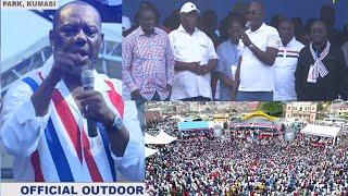Break: NAPO first speech, fires on  'Arrogant critics' at his Outdoor at Kumasi Jubilee Park! -sz