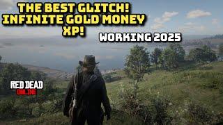 *VERY OP* MONEY GOLD XP GLITCH - RDR2 ONLINE RED DEAD ONLINE RED DEAD REDEMPTION 2