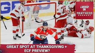 Panthers Standing Well at Thanksgiving as they Begin Home-and-Home with East Leading Hurricanes