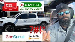 CarGurus vs. AutoTrader Pricing Badges |  What's truthful?