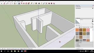 Как сделать простой дом в SketchUp 2016