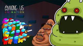 Among Us vs Bou's Revenge 3 with Poulina || ANIMATION