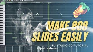 UK Drill 808 Slides Fl Studio | Tutorial